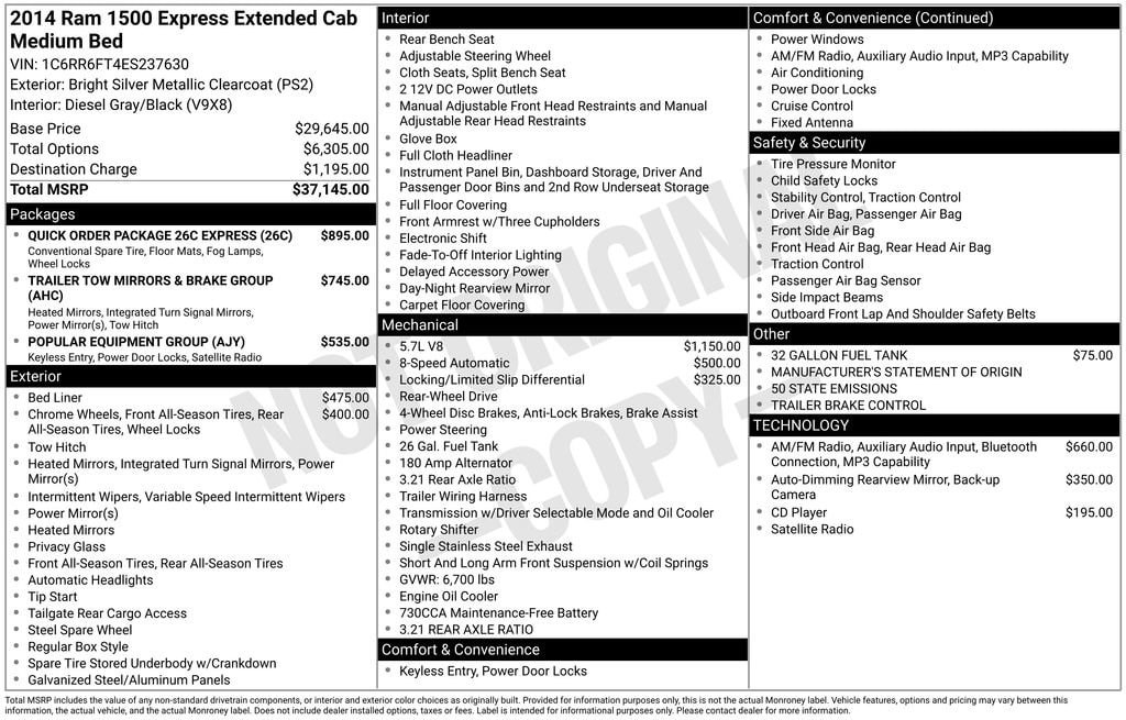 ram ram 1500 pickup 2014 1C6RR6FT4ES237630 image ram ram 1500 pickup 2014 1C6RR6FT4ES237630 image